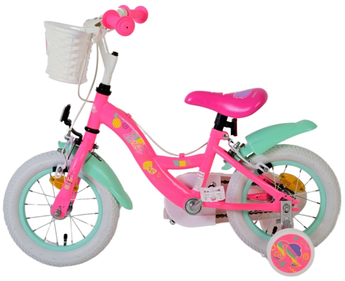 Barbie Kinderfiets - Meisjes - 12 inch - Roze - Twee Handremmen - Afbeelding 8