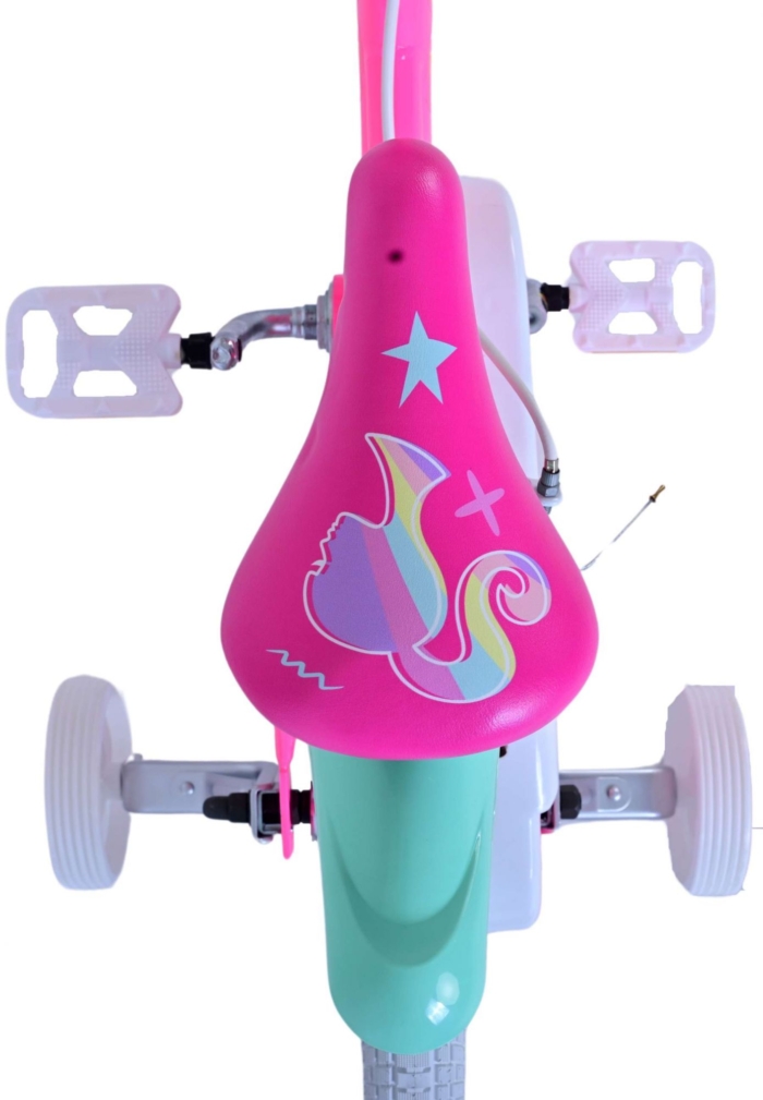 Barbie Kinderfiets - Meisjes - 14 inch - Roze - Twee handremmen - Afbeelding 5