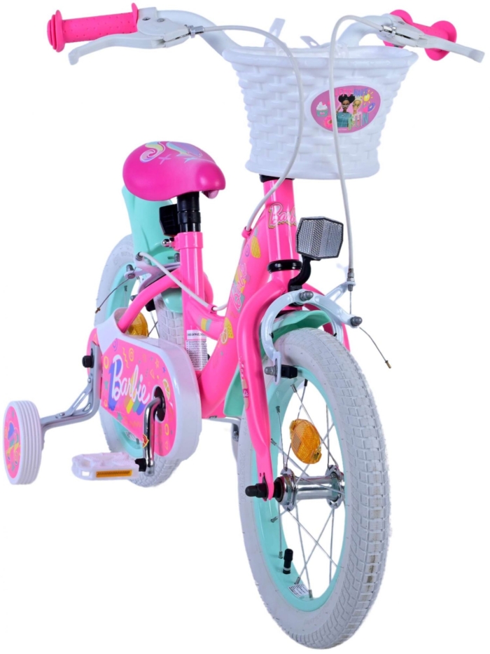 Barbie Kinderfiets - Meisjes - 14 inch - Roze - Twee handremmen - Afbeelding 6