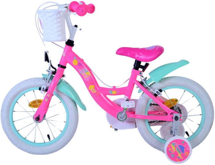 Barbie Kinderfiets - Meisjes - 14 inch - Roze - Twee handremmen - Afbeelding 8