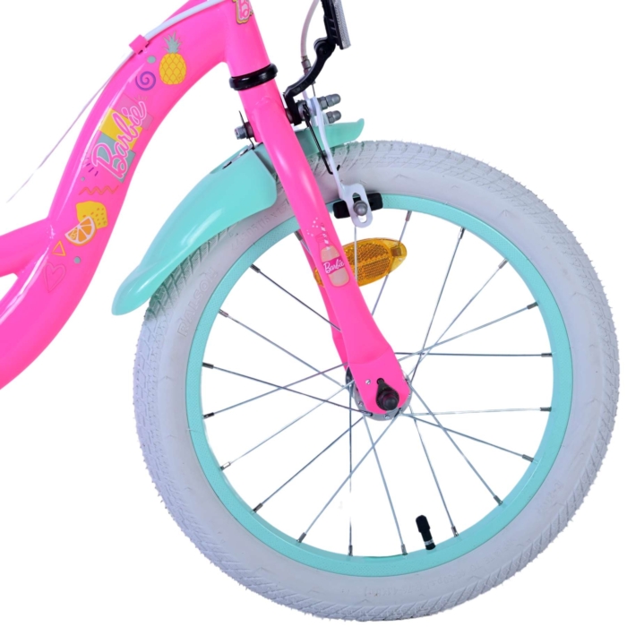 Barbie Kinderfiets - Meisjes - 16 inch - Roze - Twee handremmen - Afbeelding 4