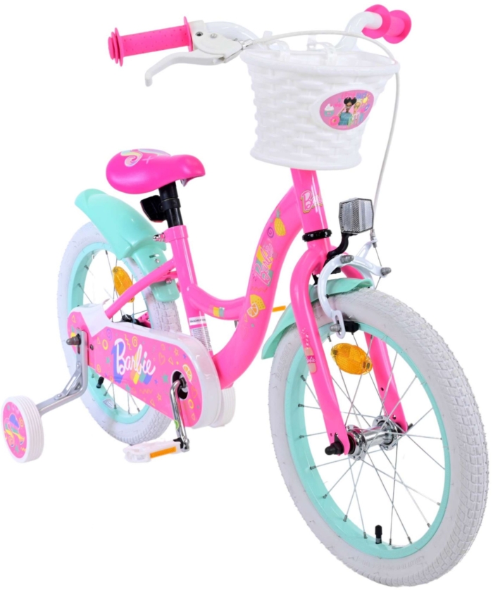 Barbie Kinderfiets - Meisjes - 16 inch - Roze - Afbeelding 6