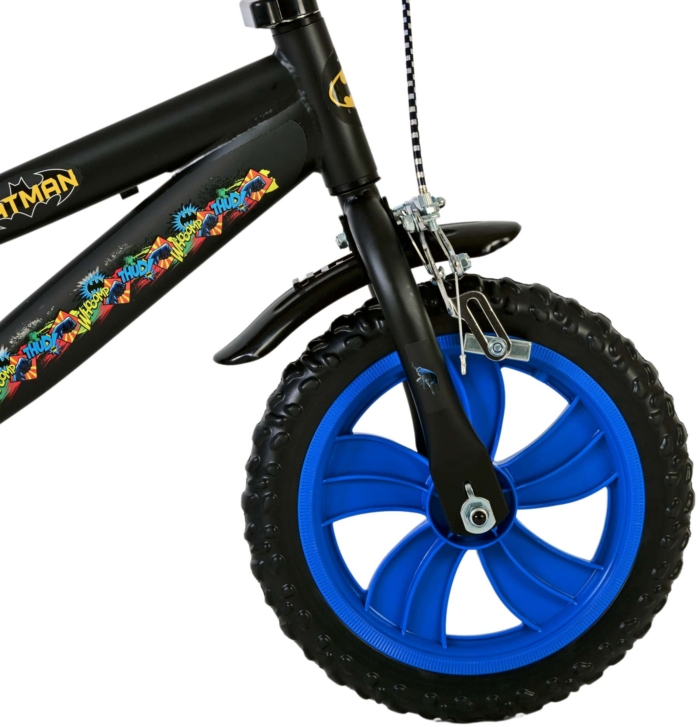 Batman Kinderfiets - Jongens - 12 inch - Zwart - Afbeelding 4