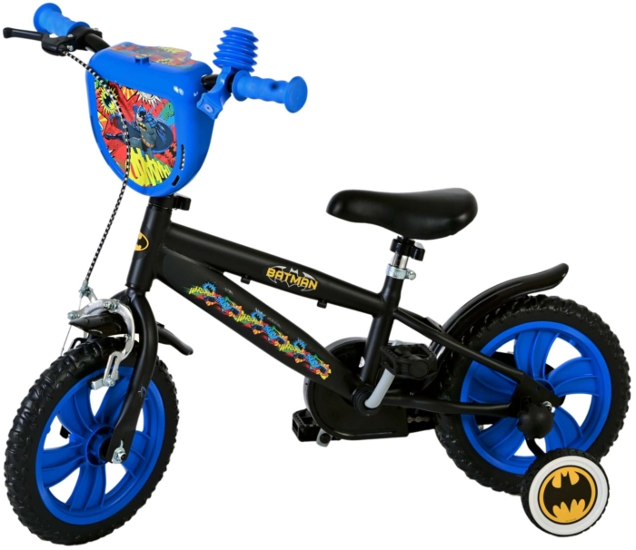 Batman Kinderfiets - Jongens - 12 inch - Zwart - Afbeelding 9