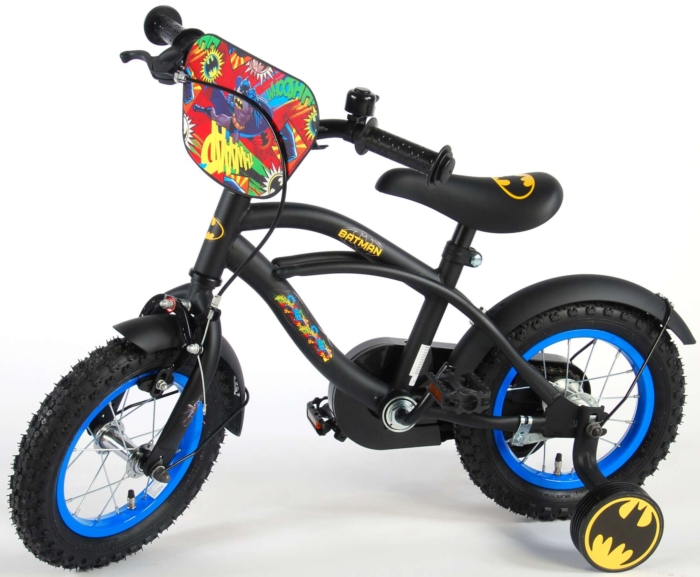 Batman Kinderfiets - Jongens - 12 inch - Zwart - Afbeelding 13