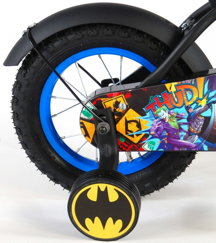 Batman Kinderfiets - Jongens - 12 inch - Zwart - Afbeelding 5