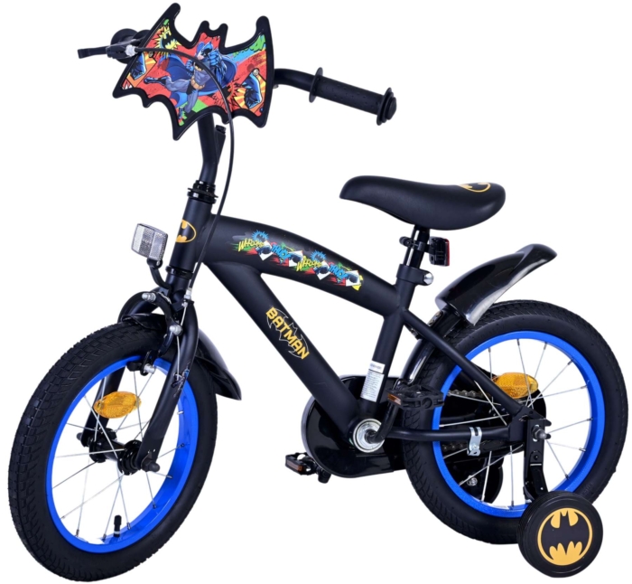 Batman Kinderfiets - Jongens - 14 inch - Zwart - Afbeelding 9