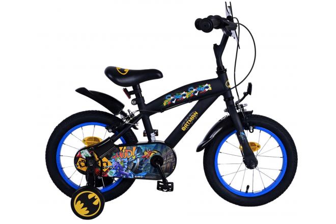 Batman Kinderfiets - Jongens - 14 inch - Zwart - Twee handremmen