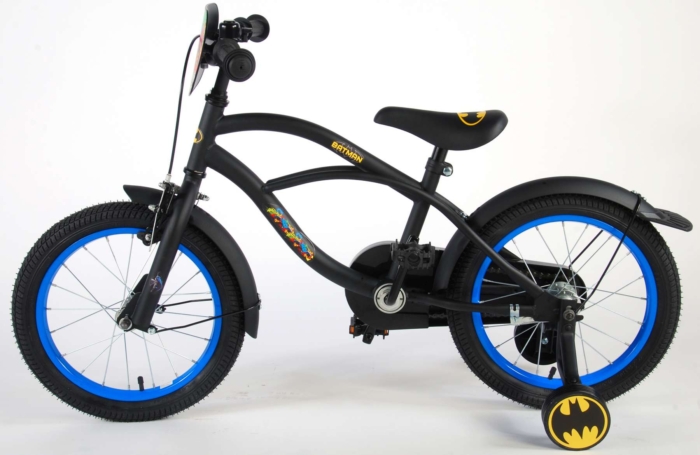 Batman Kinderfiets - Jongens - 16 inch - Zwart - Afbeelding 12