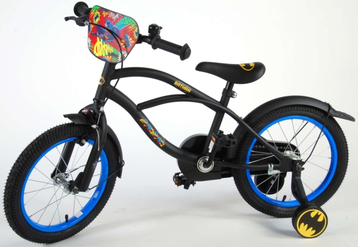 Batman Kinderfiets - Jongens - 16 inch - Zwart - Afbeelding 13