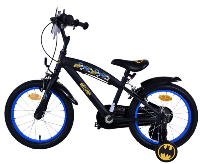 Batman Kinderfiets - Jongens - 16 inch - Zwart - Twee handremmen - Afbeelding 8