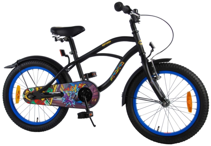 Batman Kinderfiets - Jongens - 18 inch - Zwart - Afbeelding 2