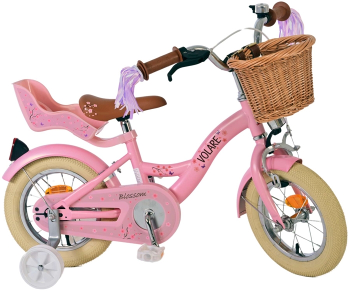 Volare Blossom Kinderfiets - Meisjes - 12 inch - Roze - Afbeelding 2