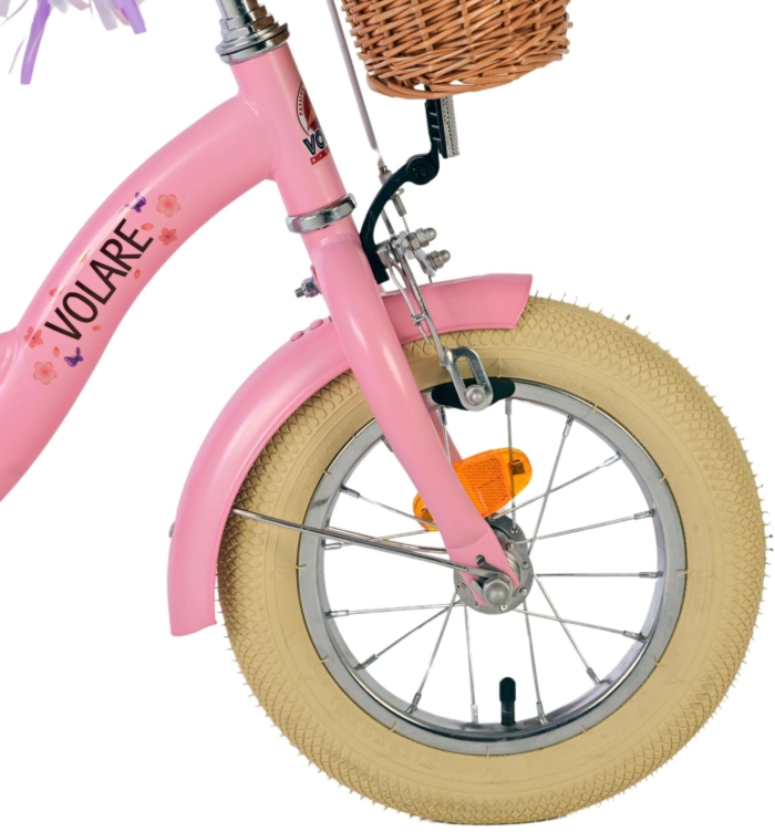 Volare Blossom Kinderfiets - Meisjes - 12 inch - Roze - Afbeelding 4