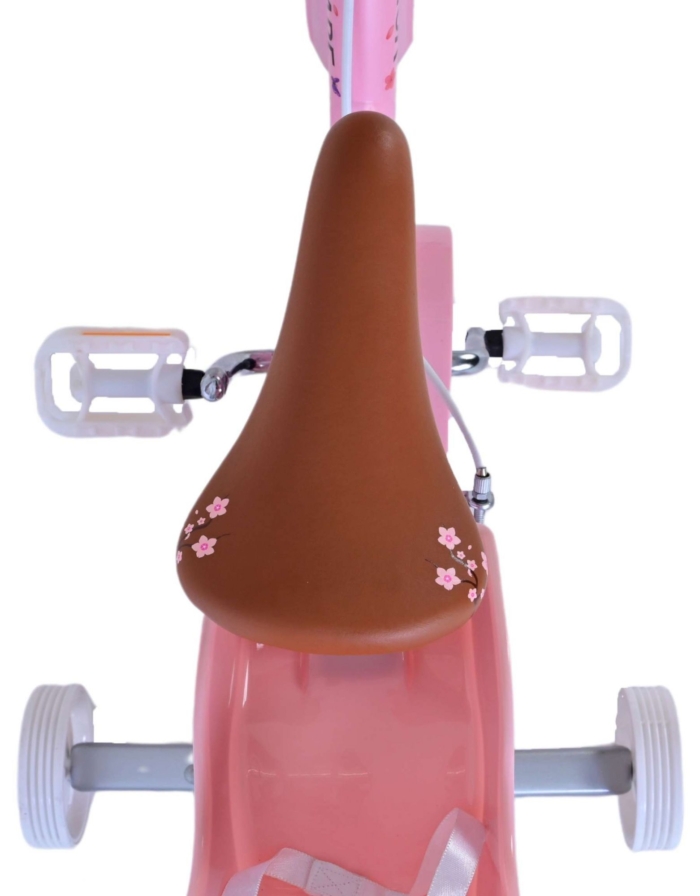 Volare Blossom Kinderfiets - Meisjes - 12 inch - Roze - Twee handremmen - Afbeelding 5