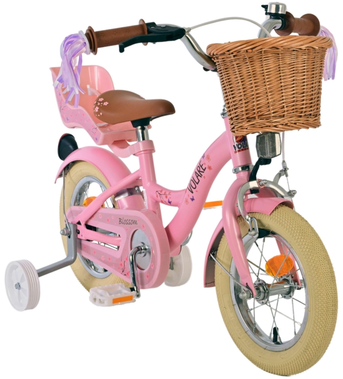 Volare Blossom Kinderfiets - Meisjes - 12 inch - Roze - Afbeelding 6