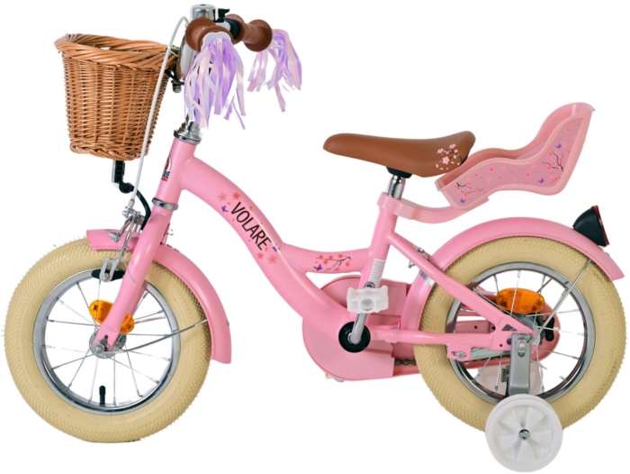 Volare Blossom Kinderfiets - Meisjes - 12 inch - Roze - Afbeelding 8