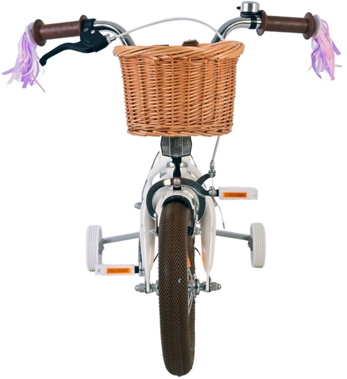 Volare Blossom Kinderfiets - Meisjes - 12 inch - Wit - Afbeelding 7