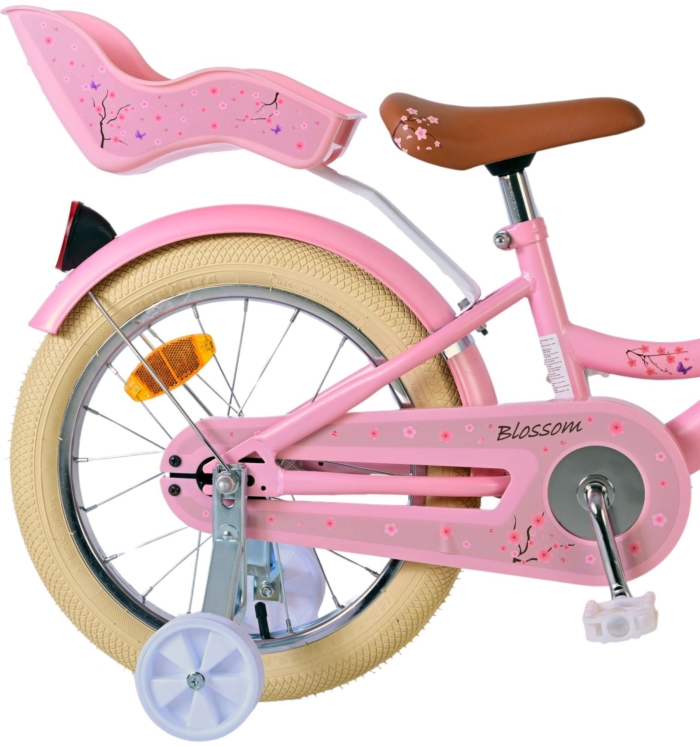 Volare Blossom Kinderfiets - Meisjes - 16 inch - Roze - Afbeelding 3