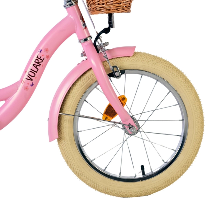 Volare Blossom Kinderfiets - Meisjes - 16 inch - Roze - Afbeelding 4