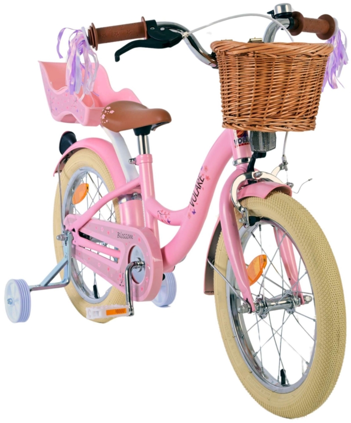 Volare Blossom Kinderfiets - Meisjes - 16 inch - Roze - Afbeelding 6