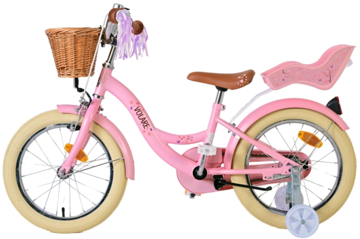 Volare Blossom Kinderfiets - Meisjes - 16 inch - Roze - Afbeelding 8