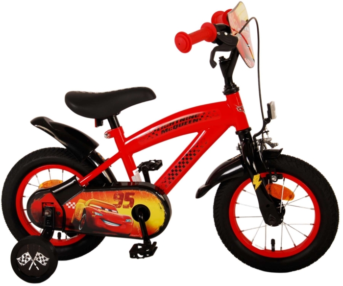 Disney Cars Kinderfiets - Jongens - 12 inch - Rood - Afbeelding 2