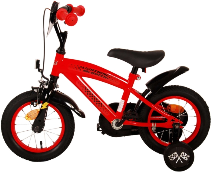 Disney Cars Kinderfiets - Jongens - 12 inch - Rood - Afbeelding 13