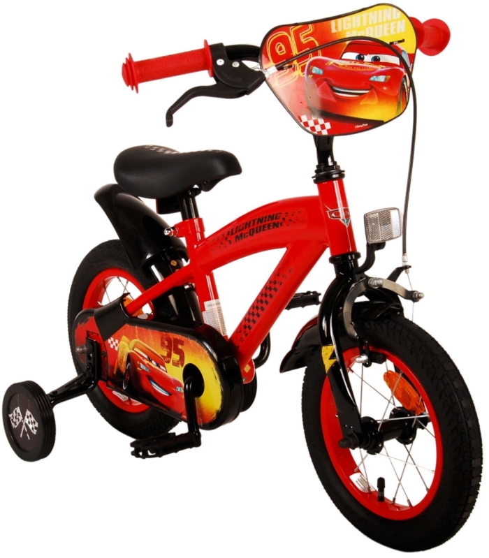 Disney Cars Kinderfiets - Jongens - 12 inch - Rood - Afbeelding 10