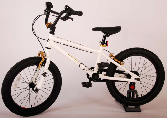 Volare Cool Rider Kinderfiets - Jongens - 18 inch - Wit - 95% afgemonteerd - Prime Collection - Afbeelding 16