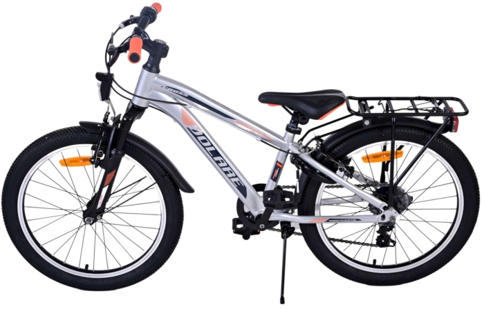 Volare Cross Kinderfiets - Jongens - 20 inch - Zilver - 6 versnellingen - Afbeelding 13