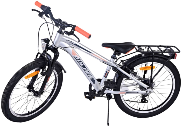 Volare Cross Kinderfiets - Jongens - 20 inch - Zilver - 6 versnellingen - Afbeelding 14