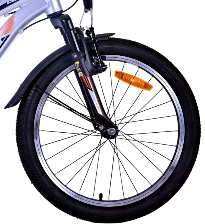 Volare Cross Kinderfiets - Jongens - 20 inch - Zilver - 6 versnellingen - Afbeelding 5