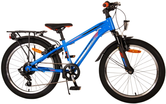 Volare Cross Kinderfiets - Jongens - 20 inch - Blauw - 6 versnellingen - Afbeelding 2