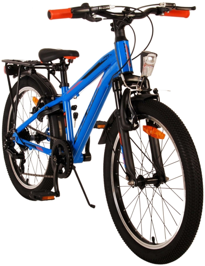 Volare Cross Kinderfiets - Jongens - 20 inch - Blauw - 6 versnellingen - Afbeelding 12