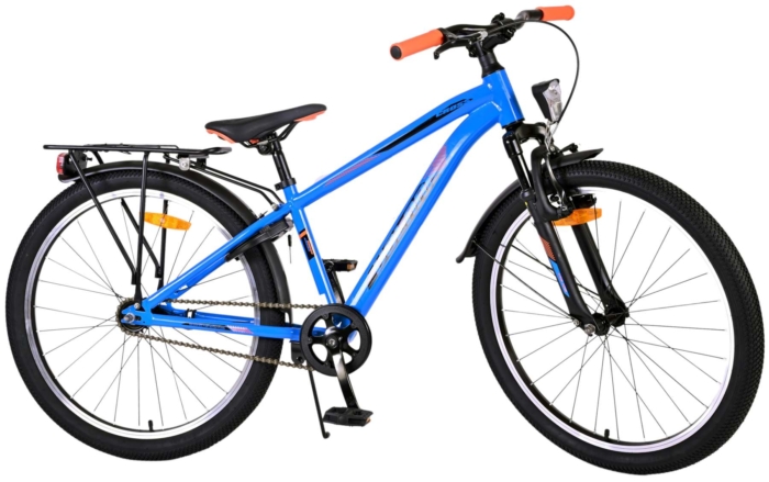 Volare Cross Kinderfiets - Jongens - 24 inch - Blauw - Afbeelding 3