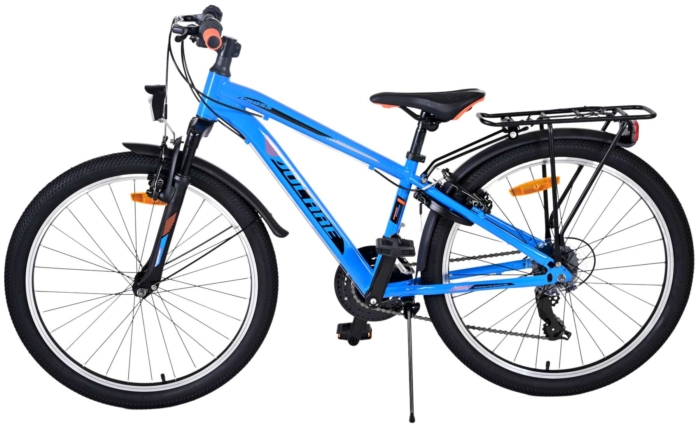 Volare Cross Kinderfiets - Jongens - 24 inch - Blauw - 18 versnellingen - Twee handremmen - Afbeelding 15