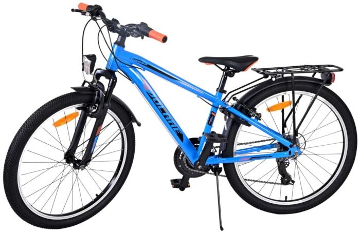 Volare Cross Kinderfiets - Jongens - 24 inch - Blauw - 18 versnellingen - Twee handremmen - Afbeelding 16