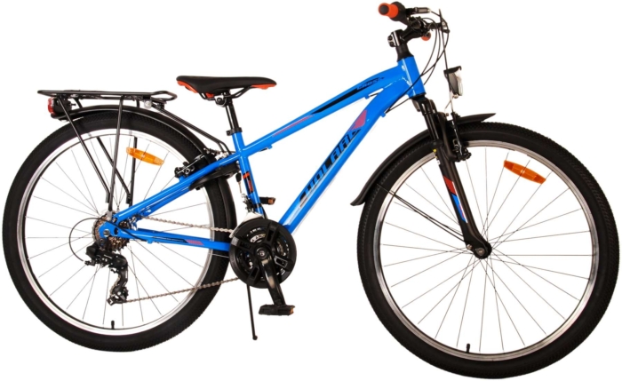 Volare Cross Kinderfiets - Jongens - 26 inch - Blauw - 18 versnellingen - Twee handremmen - Afbeelding 2