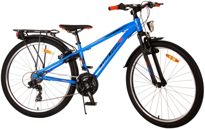 Volare Cross Kinderfiets - Jongens - 26 inch - Blauw - 18 versnellingen - Twee handremmen - Afbeelding 3