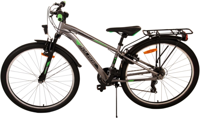 Volare Cross Kinderfiets - Jongens - 26 inch - Grijs - 18 versnellingen - Twee handremmen - Afbeelding 15