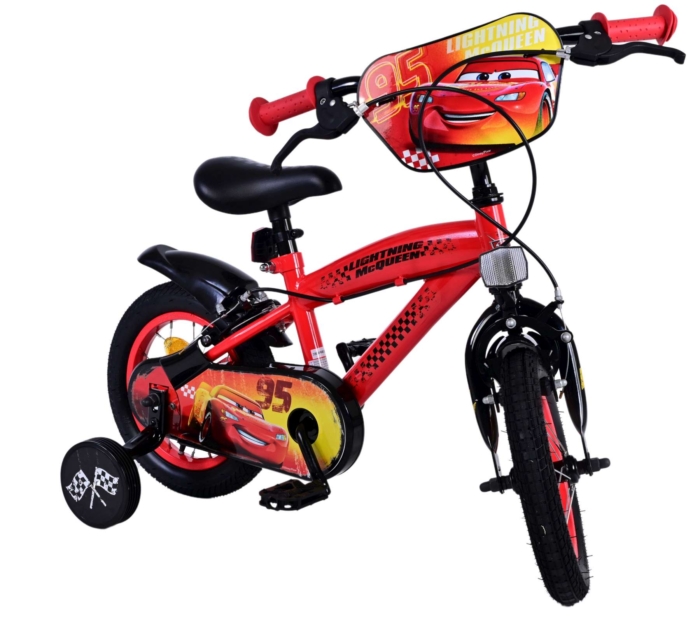 Disney Cars Kinderfiets - Jongens - 12 inch - Twee handremmen - Afbeelding 6