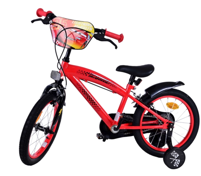 Disney Cars Kinderfiets - Jongens - 16 inch - Rood - Twee handremmen - Afbeelding 10