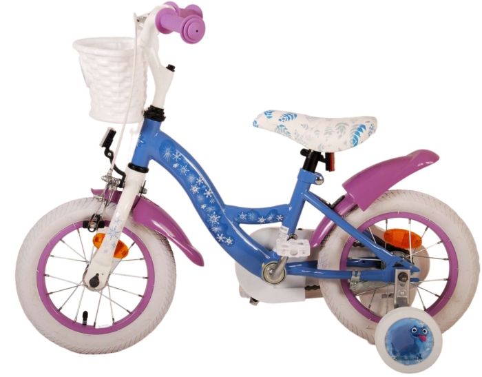 Disney Frozen 2 Kinderfiets - Meisjes - 12 inch - Blauw/Paars - Afbeelding 13