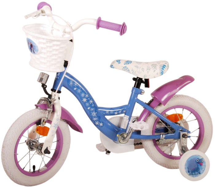 Disney Frozen 2 Kinderfiets - Meisjes - 12 inch - Blauw/Paars - Afbeelding 14