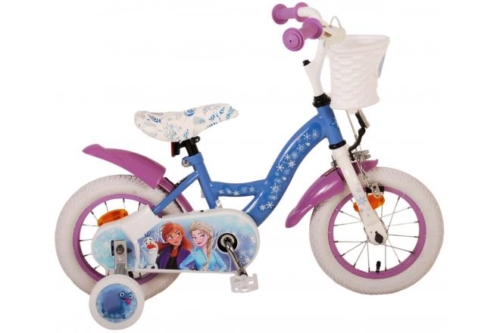 Disney Frozen 2 Kinderfiets - Meisjes - 12 inch - Blauw/Paars