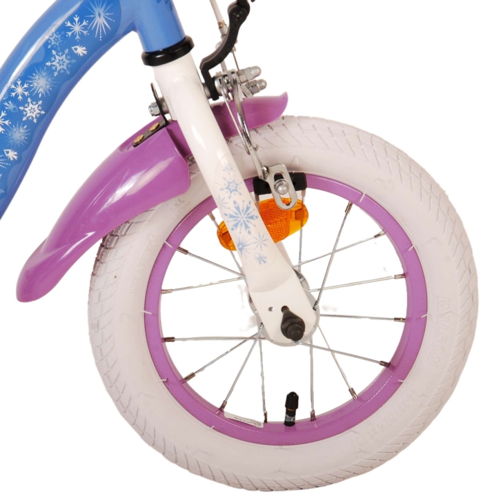 Disney Frozen 2 Kinderfiets - Meisjes - 12 inch - Blauw/Paars - Afbeelding 5