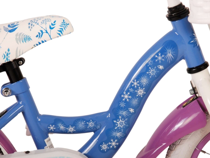 Disney Frozen 2 Kinderfiets - Meisjes - 12 inch - Blauw/Paars - Afbeelding 7