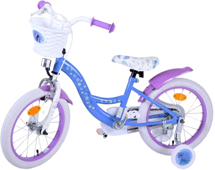 Disney Frozen 2 Kinderfiets - Meisjes - 16 inch - Blauw/Paars - Afbeelding 14