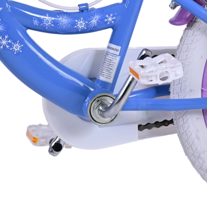 Disney Frozen 2 Kinderfiets - Meisjes - 16 inch - Blauw/Paars - Twee handremmen - Afbeelding 10